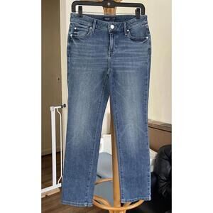 Simply Vera vera wang straight leg jeans med wash woman’s Size 2